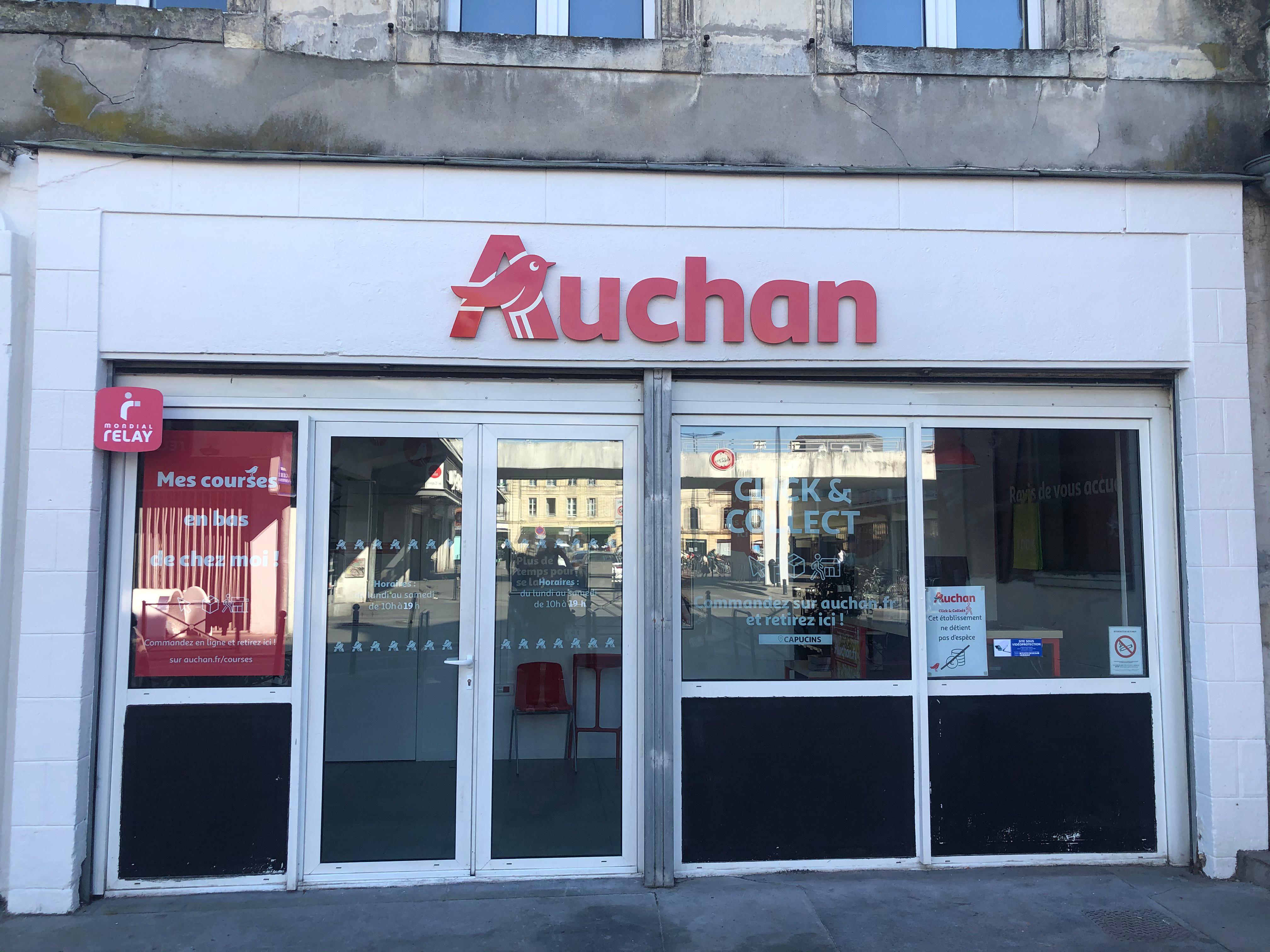 Images Auchan Piéton Bordeaux Capucins