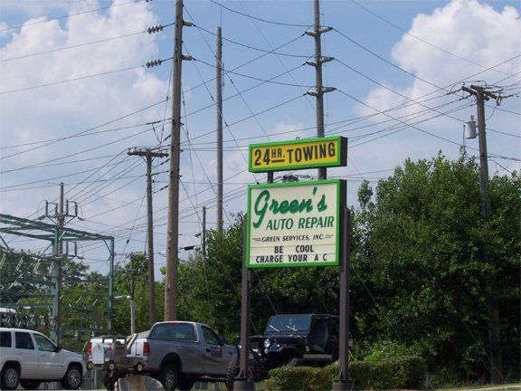 Images Green's Towing & Auto Repair Inc