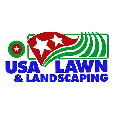 USA Lawn &amp; Landscaping Logo