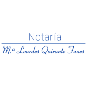 Notaría M.ª. Lourdes Quirantes Funes Logo