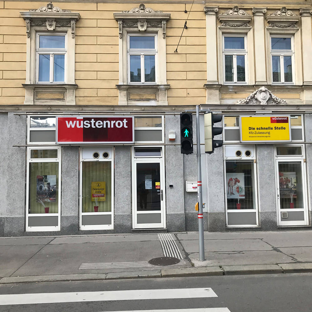 Wüstenrot Filiale mit Zulassungsservice Floridsdorf, Am Spitz 14 in Wien