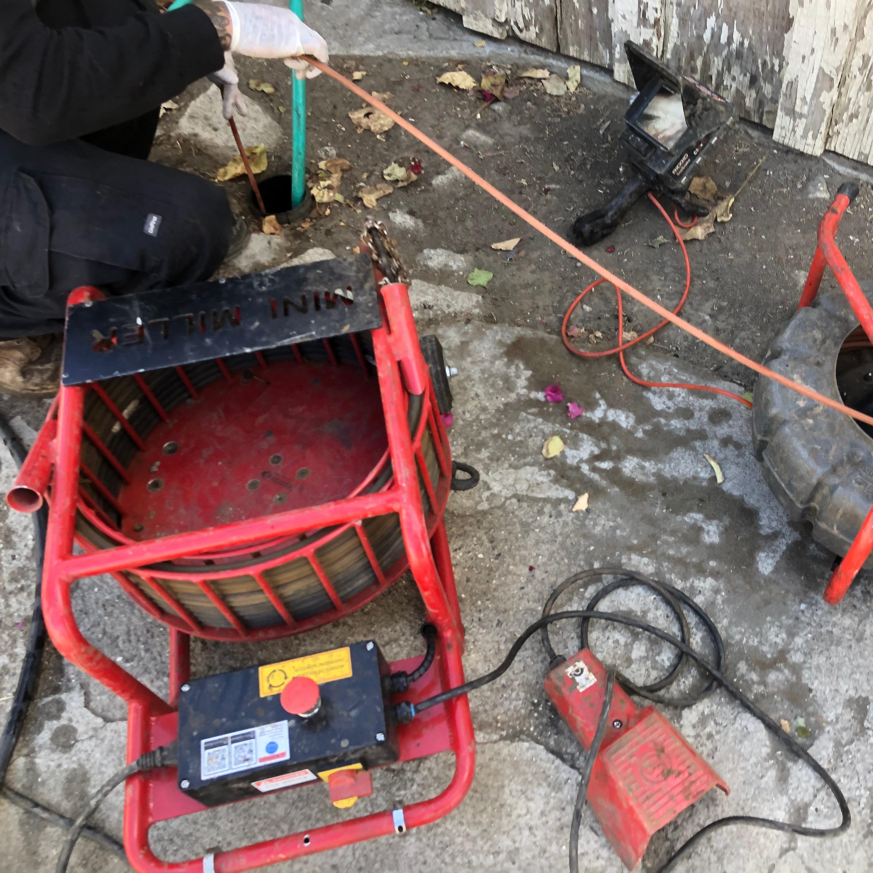 Descaling and camera inspection services.