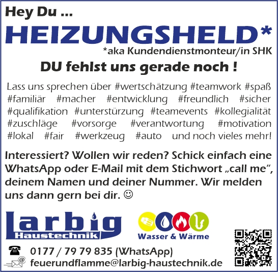 Larbig Haustechnik GmbH Heizung Sanitär Klima in Eschwege - Logo