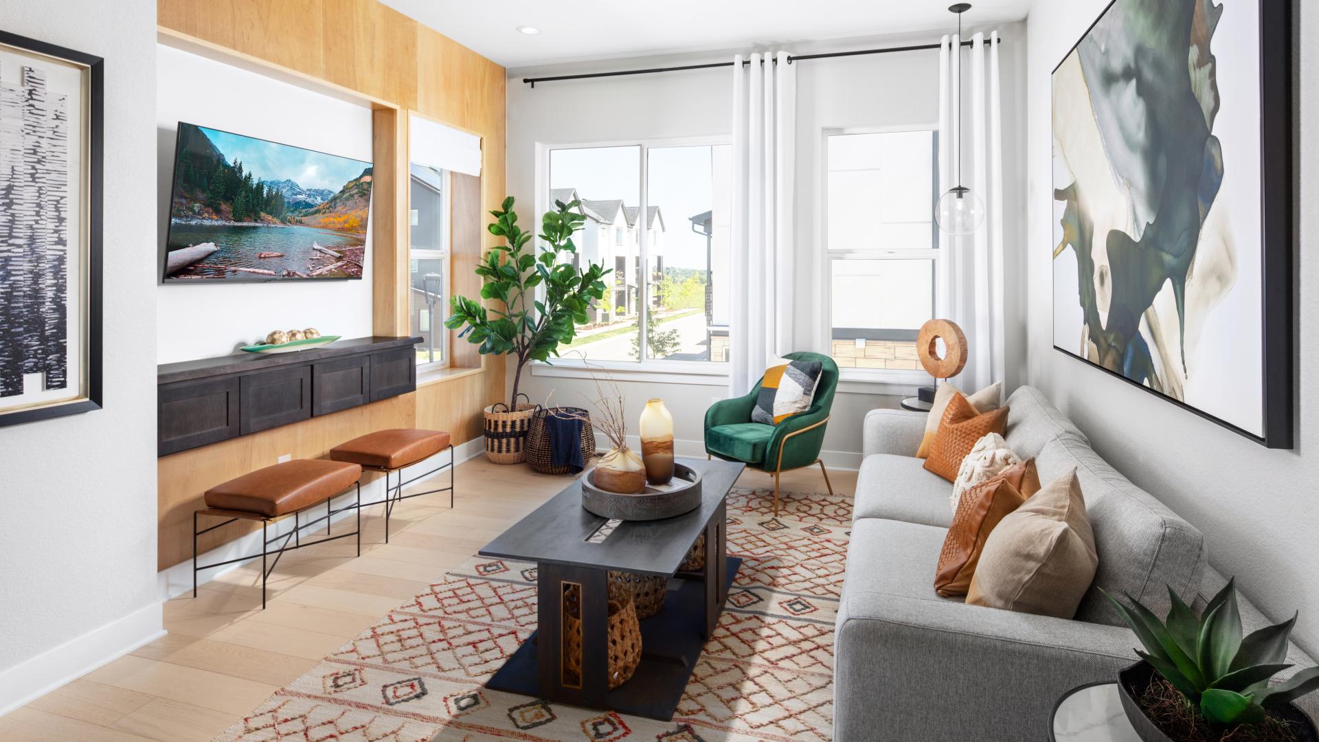 Versatile second-floor lofts