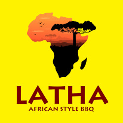 LATHA AFRICAN STYLE BBQ Logo