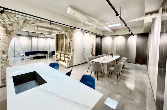 Images Kivipiste Showroom Laattamyymälä
