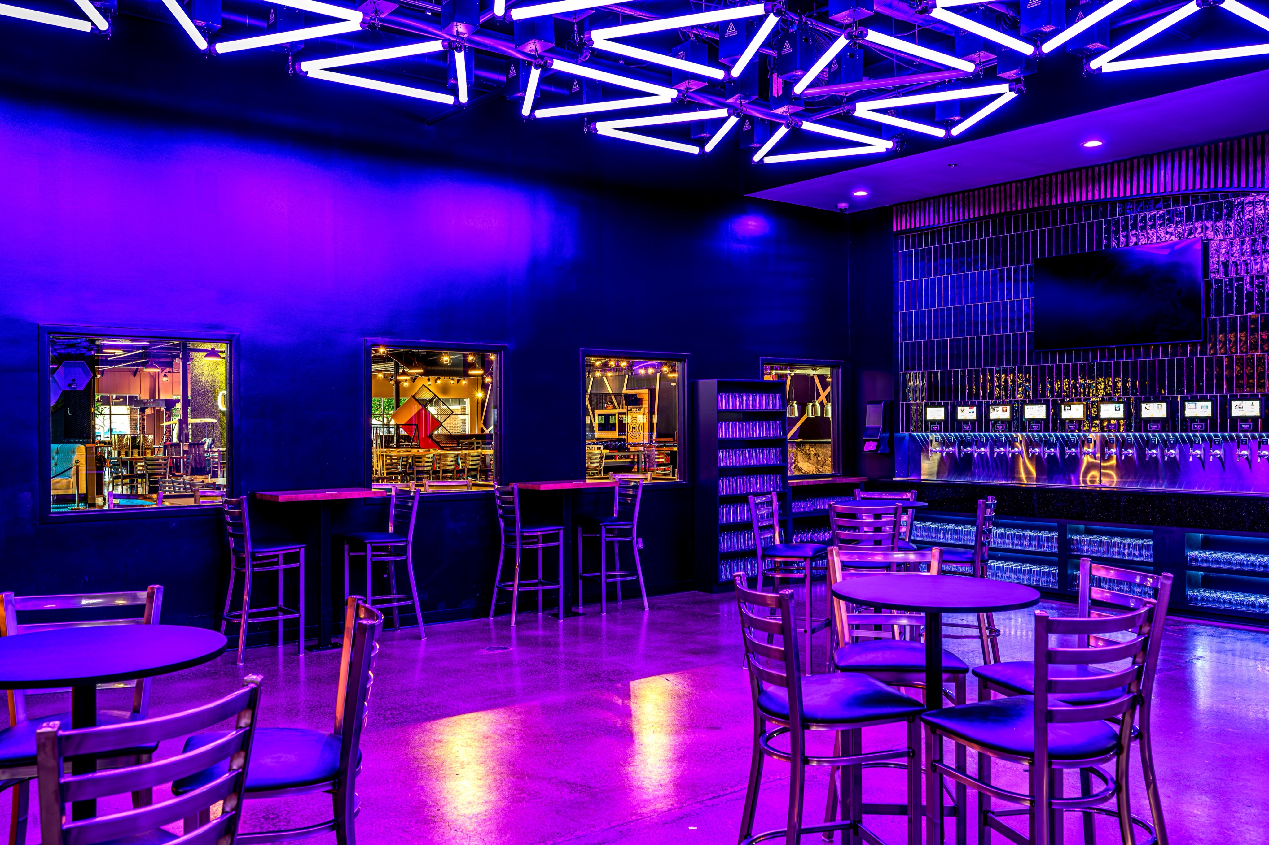Public Karaoke Space Seating