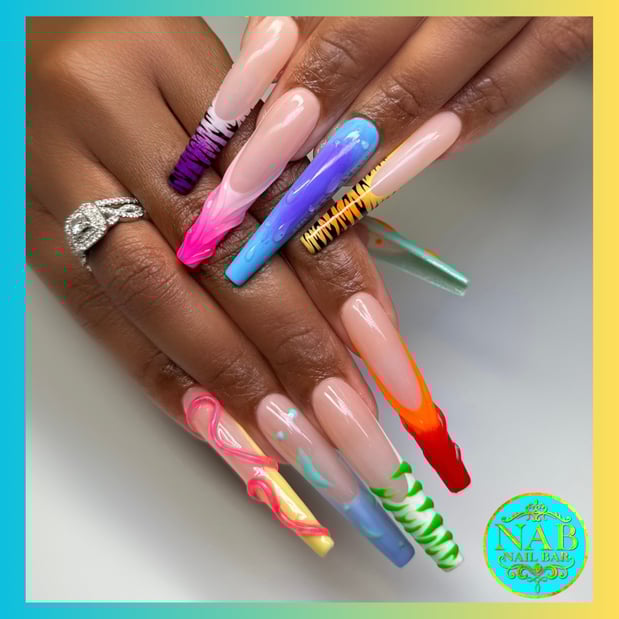 Images NAB Nail Bar | Nail Salon Las Vegas | Gel X, Lashes, Pedicures
