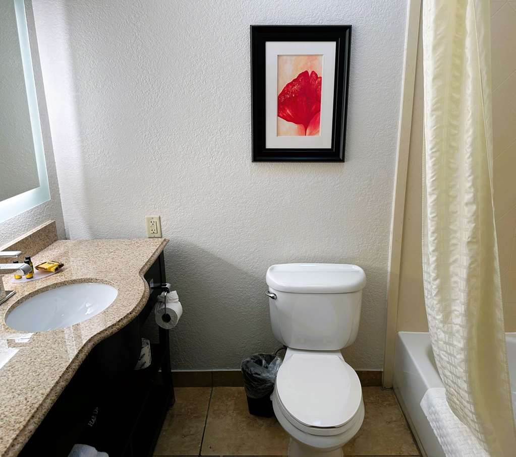 Bathroom standard picture Best Western Plus JFK Inn & Suites North Little Rock (501)246-3300