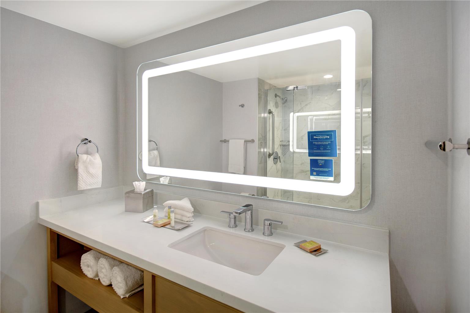 Guest room bath