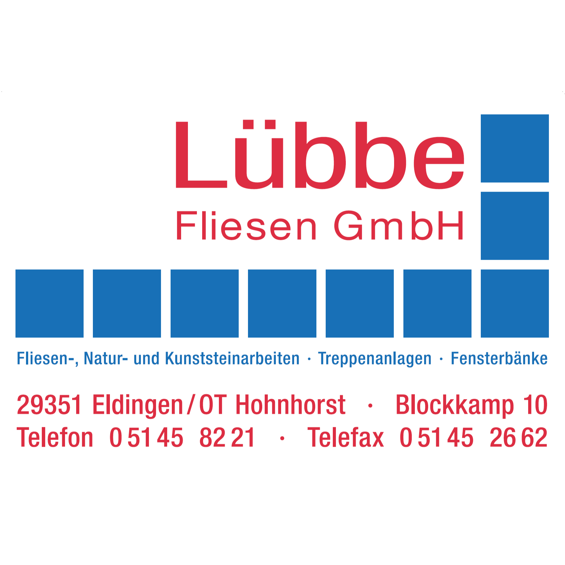Lübbe Fliesen GmbH in Eldingen - Logo