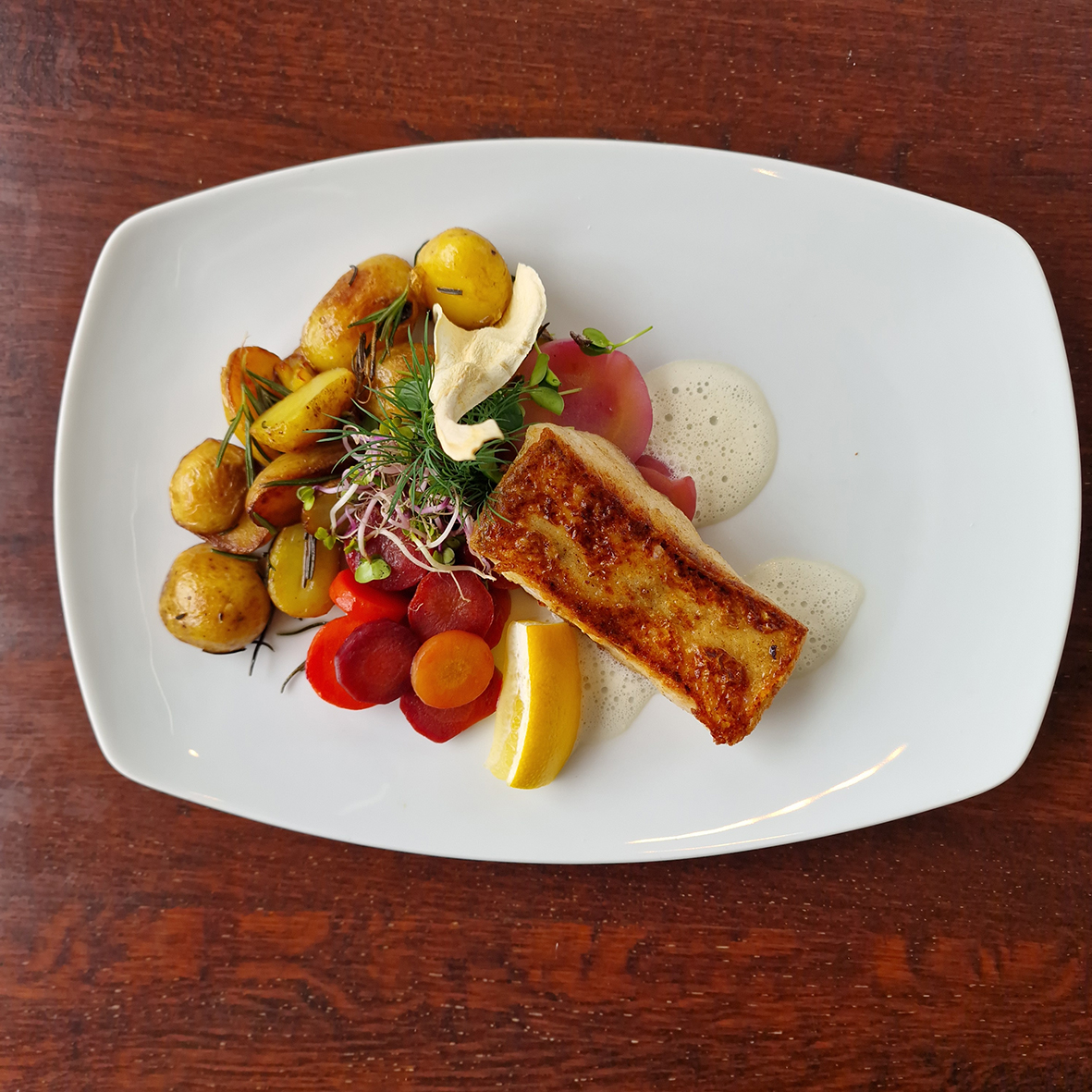 Gebratenes Zanderfilet