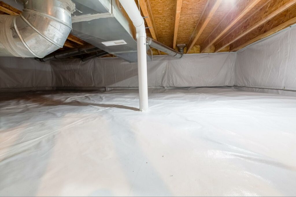 Crawl space encapsulation near Raleigh, NC
