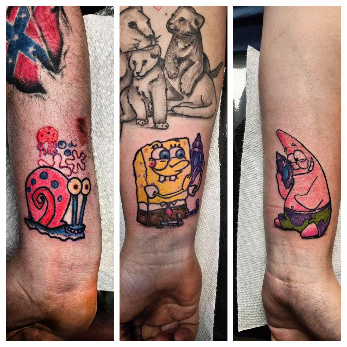 Spongebob Tattoos Designs Ideas and Meaning  Tattoos For You