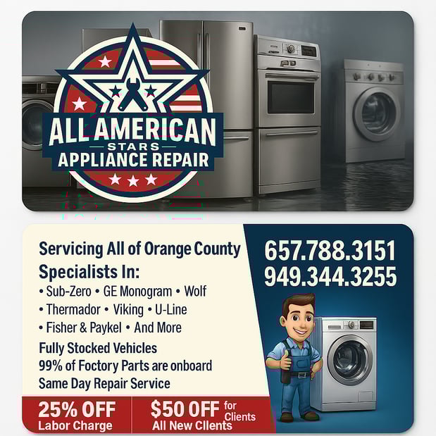 Images All American Stars Appliance Repair