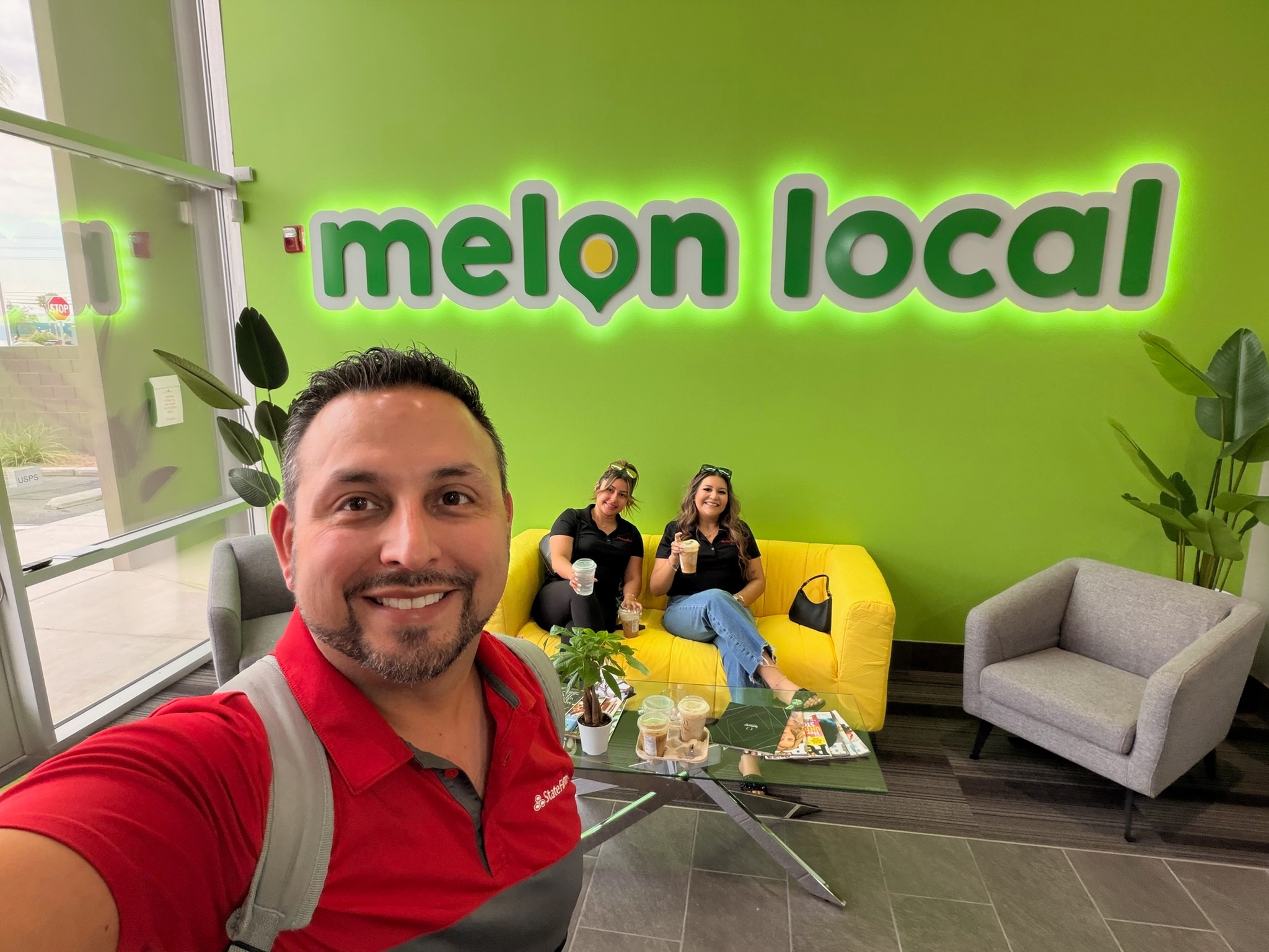 We love when clients stop by the office! 