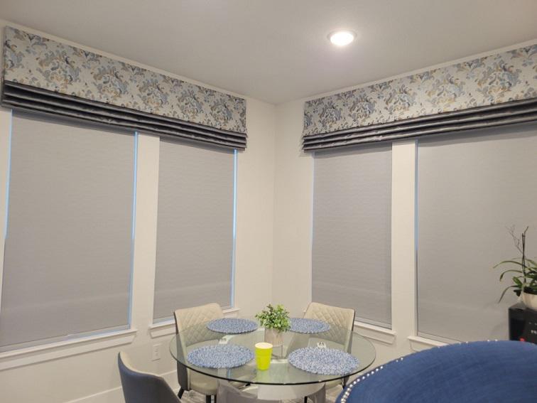 Who doesn’t love an all-white theme for the dining room? Our collection of Blackout Roller Shades can even be had in white! Imagine how they'd look in your Katy, Texas, home.