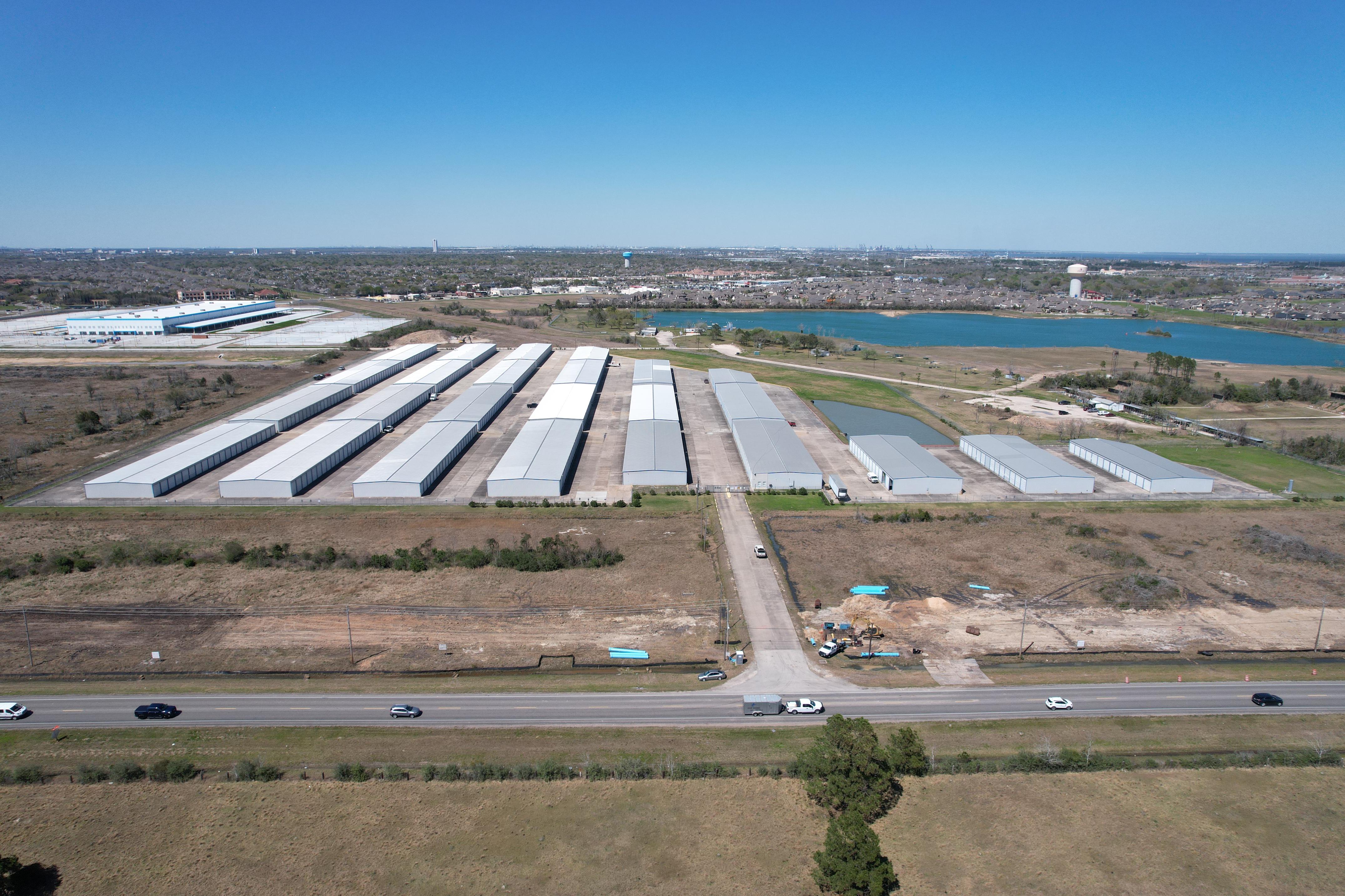 Our fully fenced facility with gated-access has 27 boat flush and wash down areas and two dump stations, making storing and maintaining your boat or RV easy!