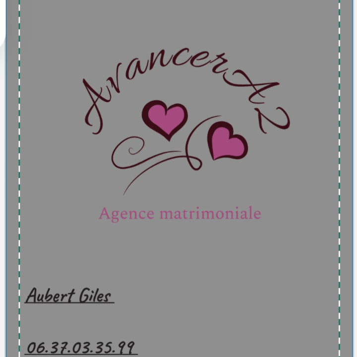 AvancerA2 agence matrimoniale