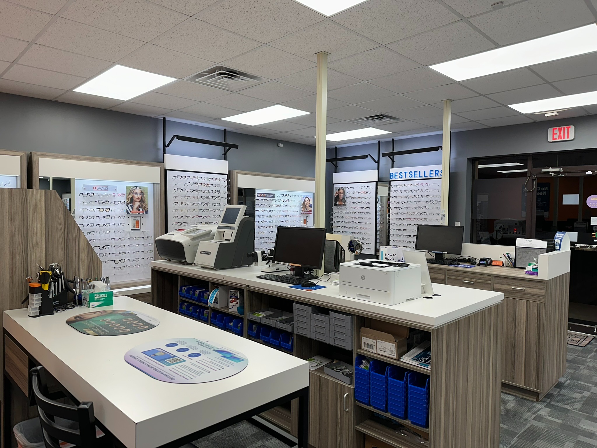 Store Interior at Stanton Optical Store Carrollton TX 75006