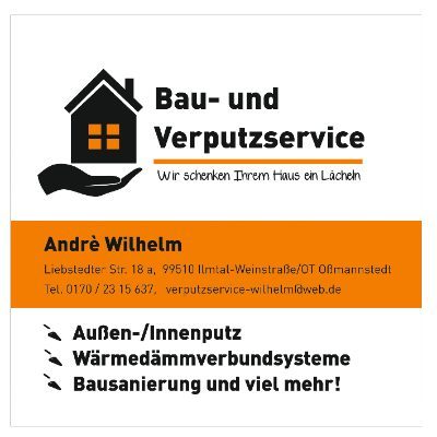 Bau & Verputzservice / André Wilhelm in Ilmtal-Weinstraße - Logo