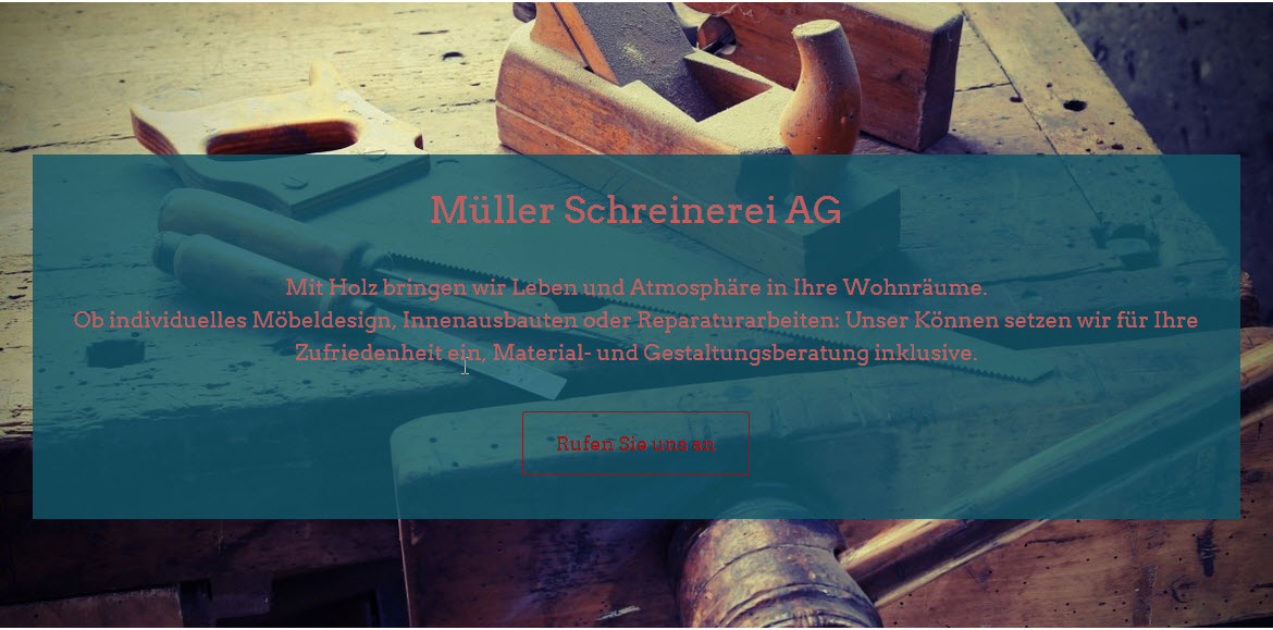 Bilder Müller Schreinerei AG