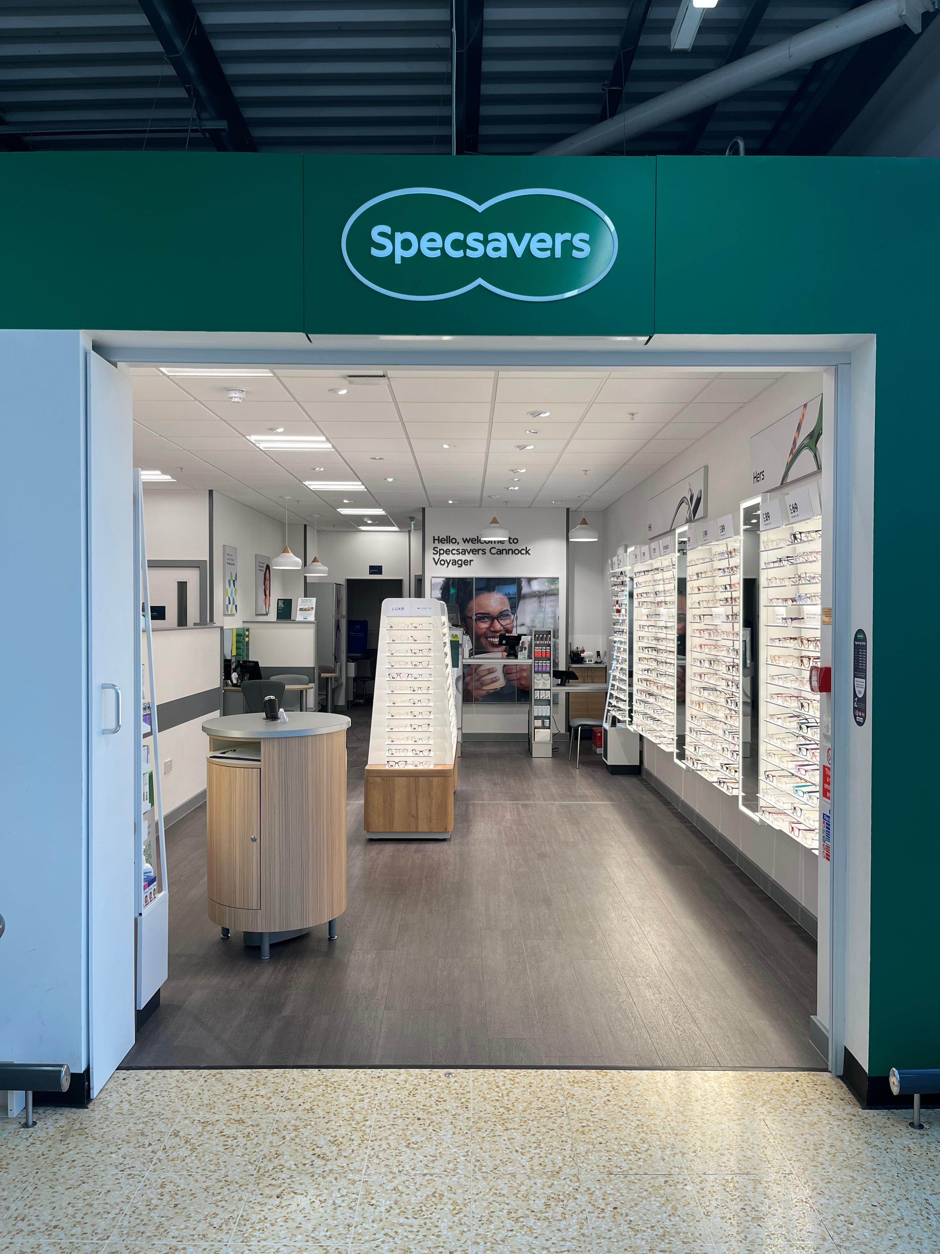 Images Specsavers Opticians and Audiologists - Cannock Voyager Sainsbury's