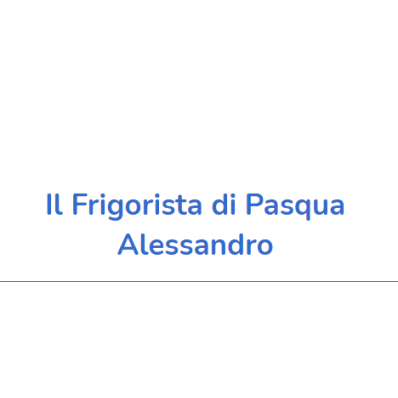 Il Frigorista di Pasqua Alessandro Logo