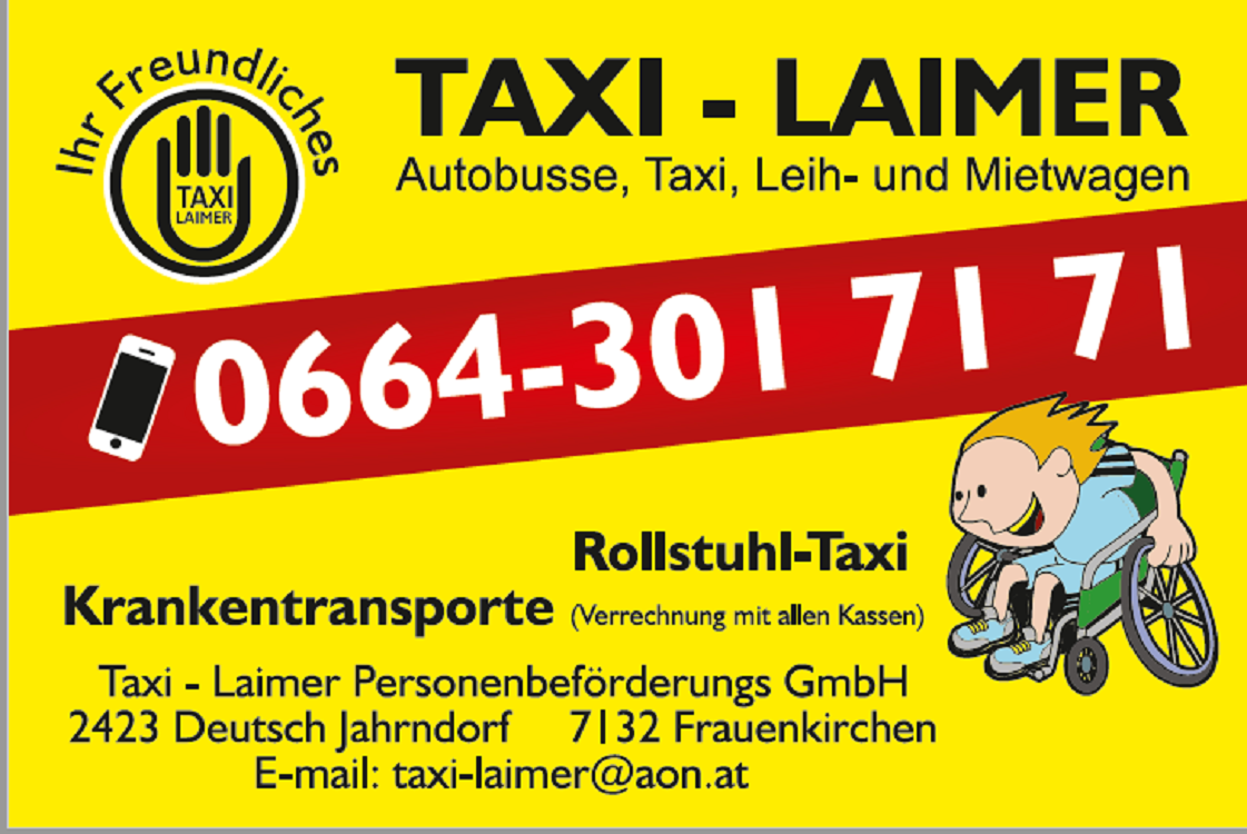 Bilder Taxi - Laimer Personenbeförderungs GmbH