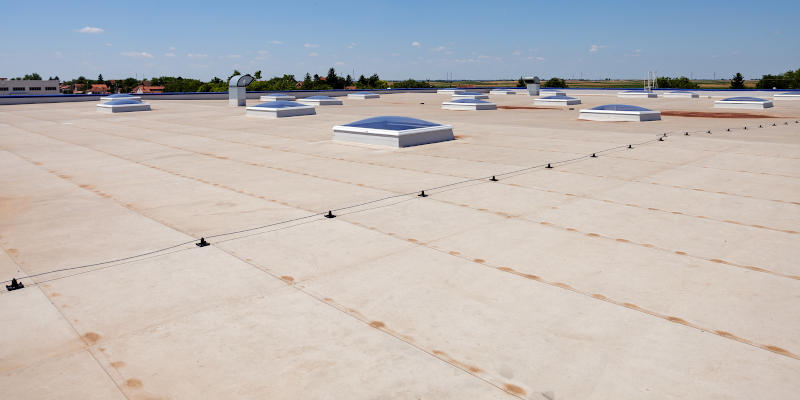 Keep your commercial properties safe with our commercial roofing.