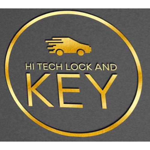 Hi-Tech Lock & Key Logo