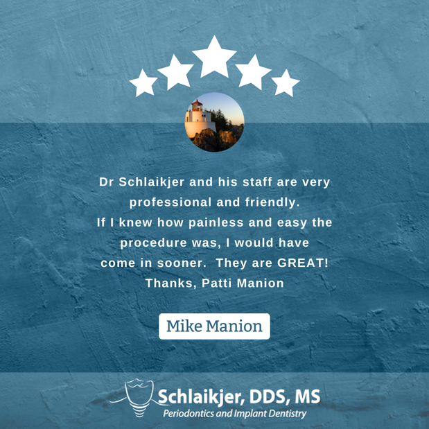 Images Justin M Schlaikjer DDS Periodontics and Implant Dentistry