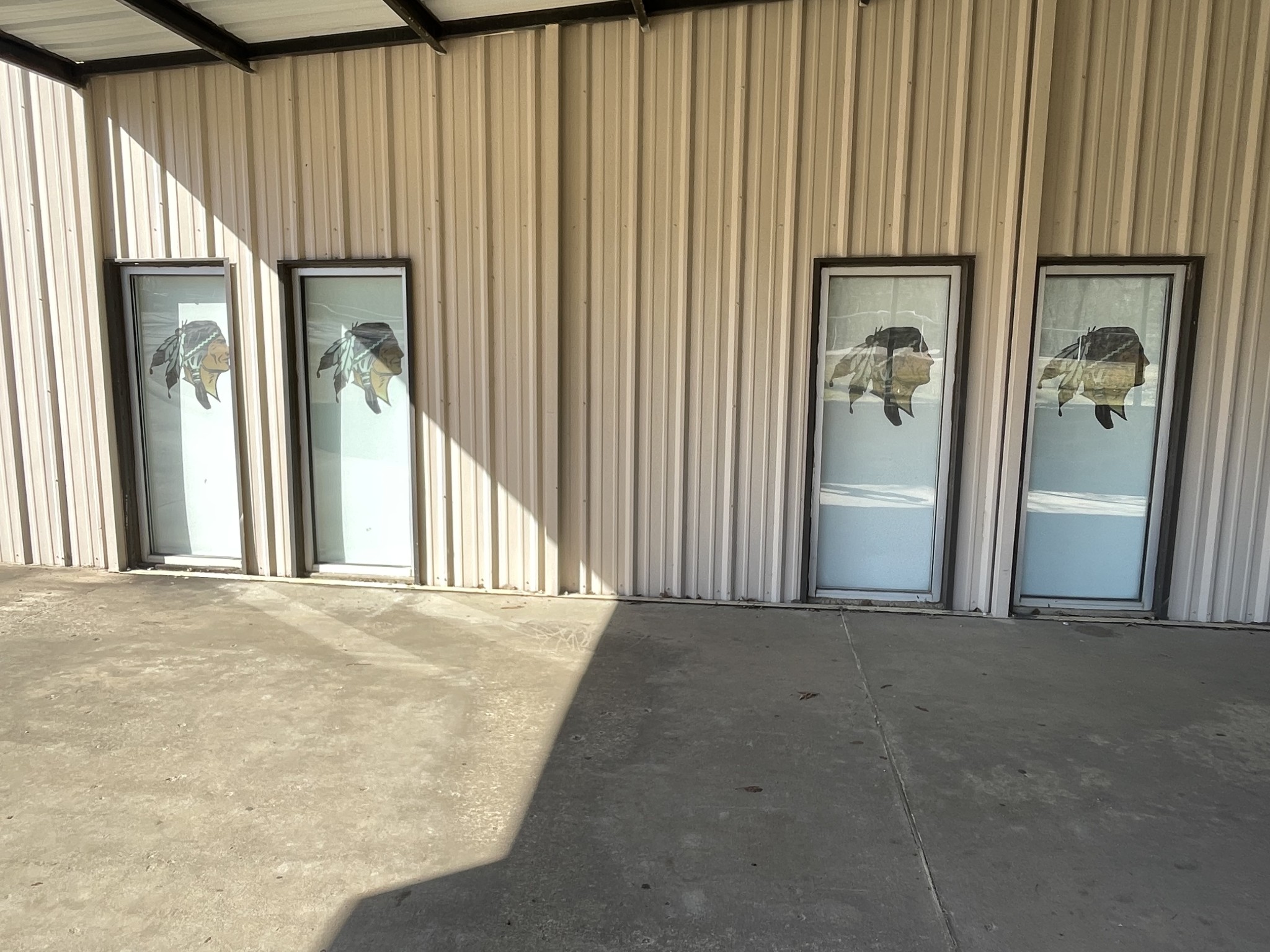 Roller Shade with Custom Logo