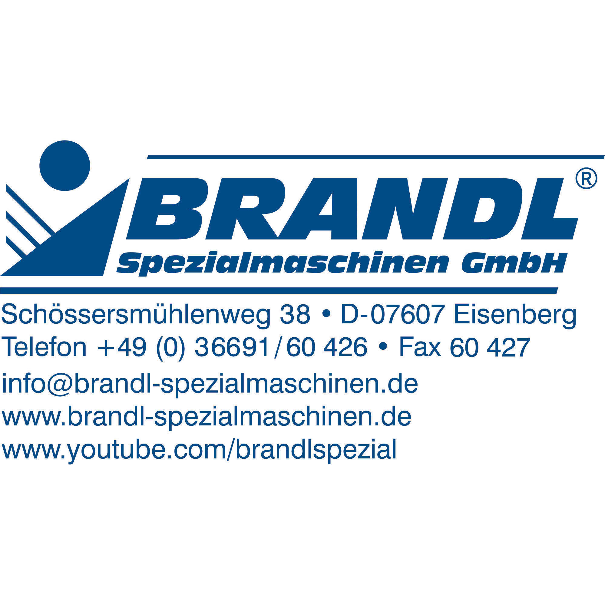 Logo BRANDL Spezialmaschinen GmbH