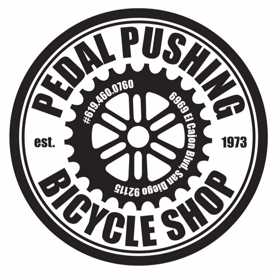 Pedal Pushing Bicycle Shop Photo