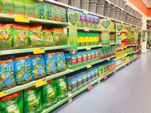 B&M's brand new store in Newcastle-upon-Tyne stocks a large range of garden care essentials.