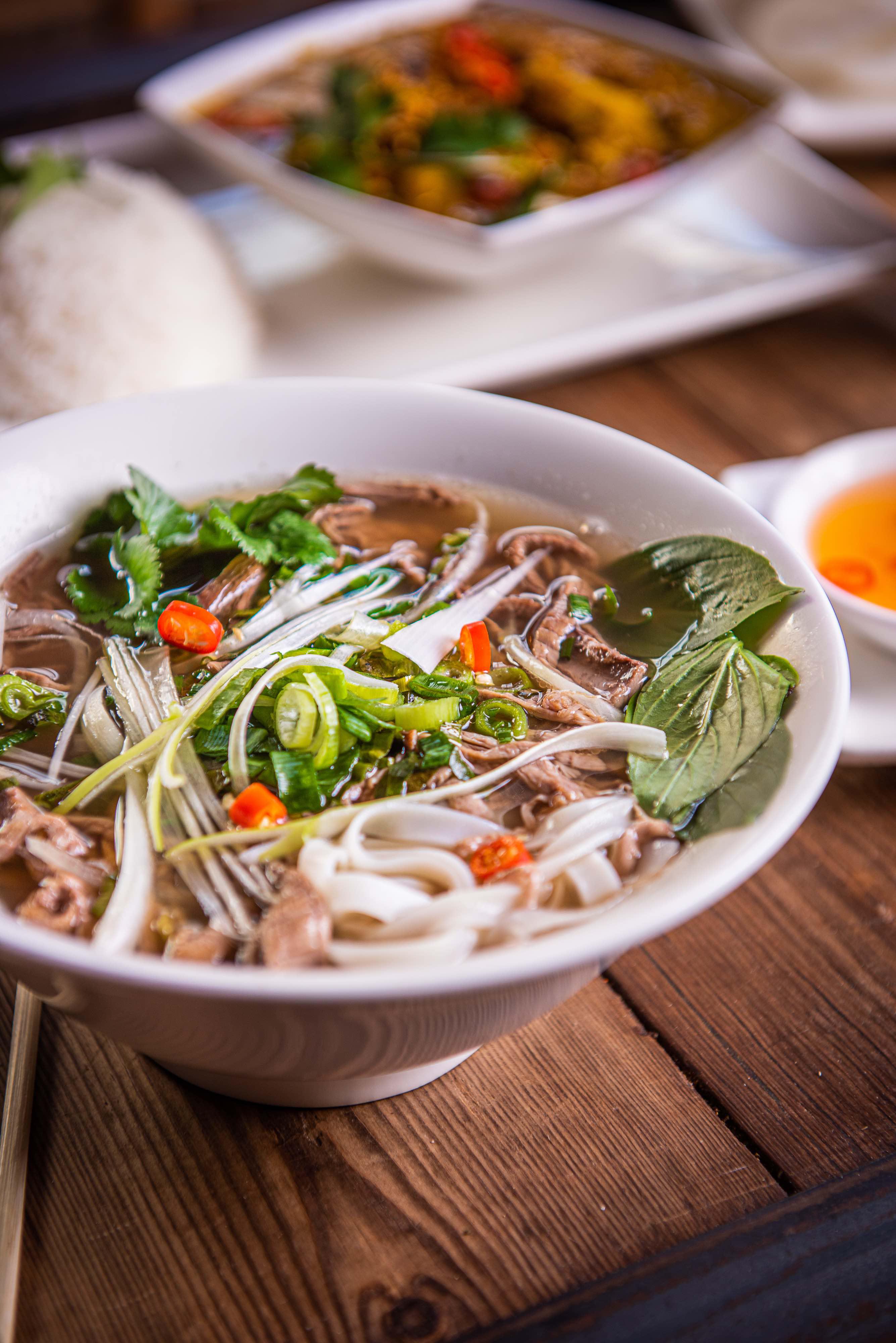 Fresh, Gluten-free, healthy Vietnamese Pho noodle soup Pho Lincoln 01522 438667