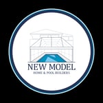 New Model Home and Pool Builders Logo