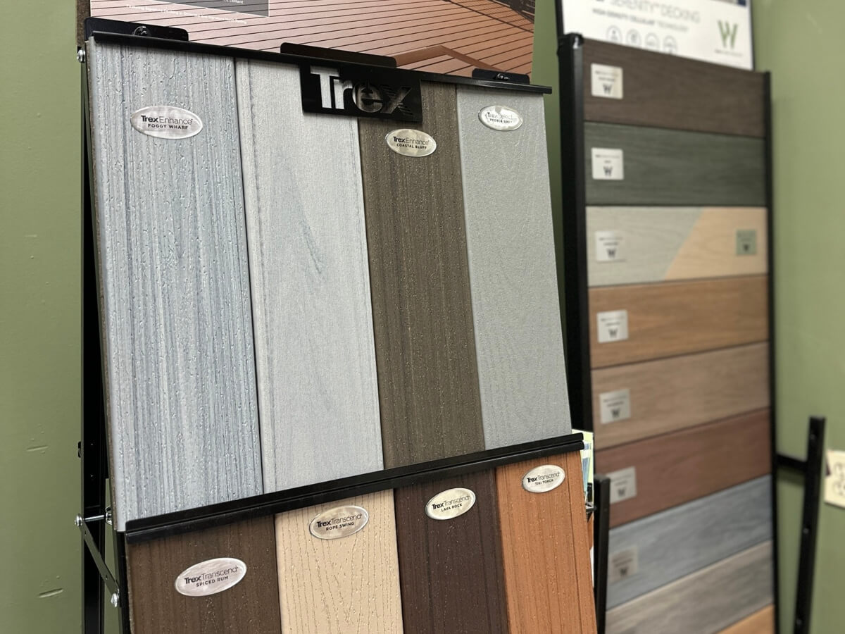 capped composite decking