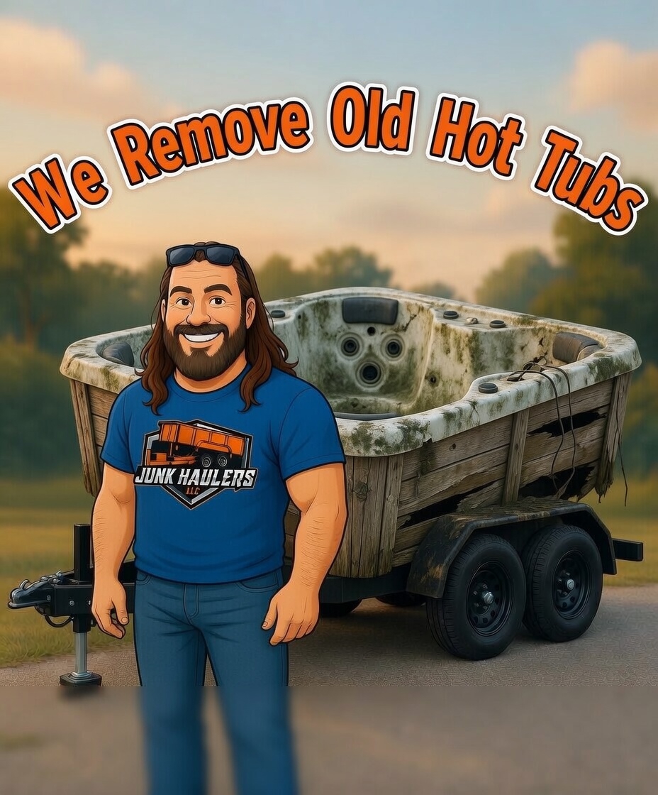 Hot Tub Removal in St. Augustine and Jacksonville. Spa removal. We remove same day!