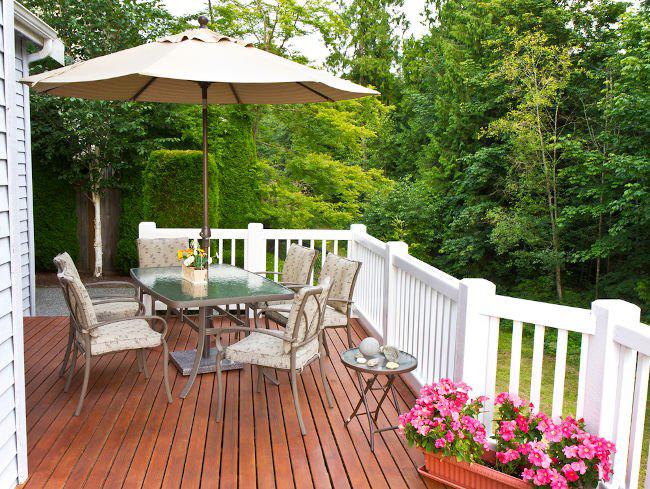 Patio Deck Beitzell Fence Co. Gainesville (703)691-5891
