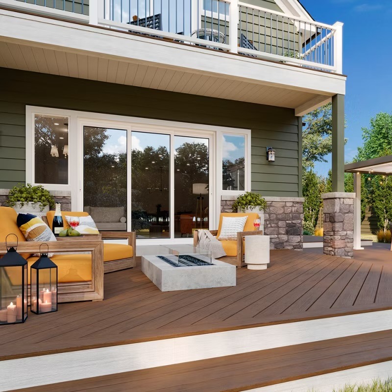 Composite deck replacement