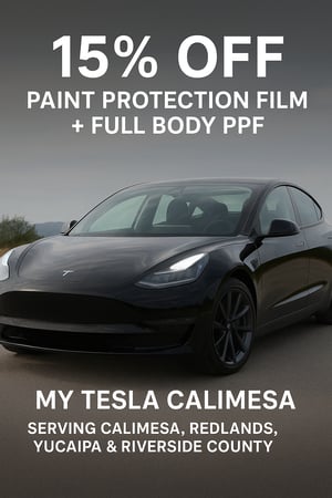 Images My Tesla Calimesa Tint Shop