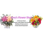 Amy's Flower Shop Logo
