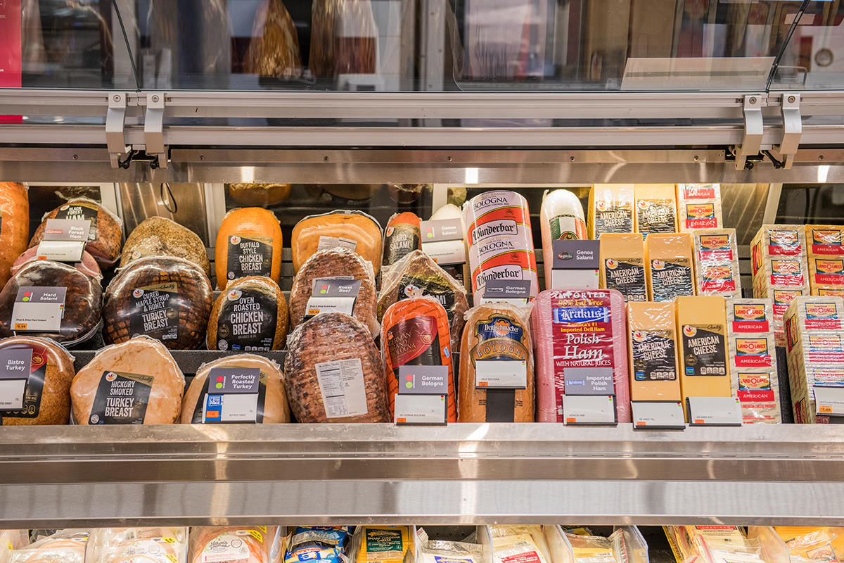 Deli cold cut case display. Stop & Shop-CLOSED Somerville (857)997-2292