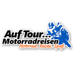 Auf Tour... Motorradreisen Logo