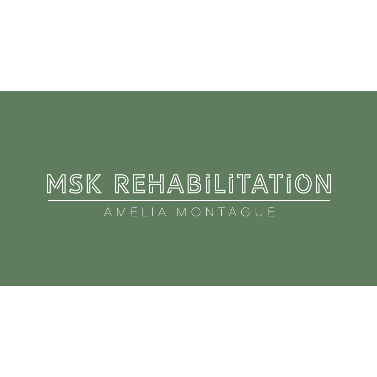 MSK Rehabilitation Logo