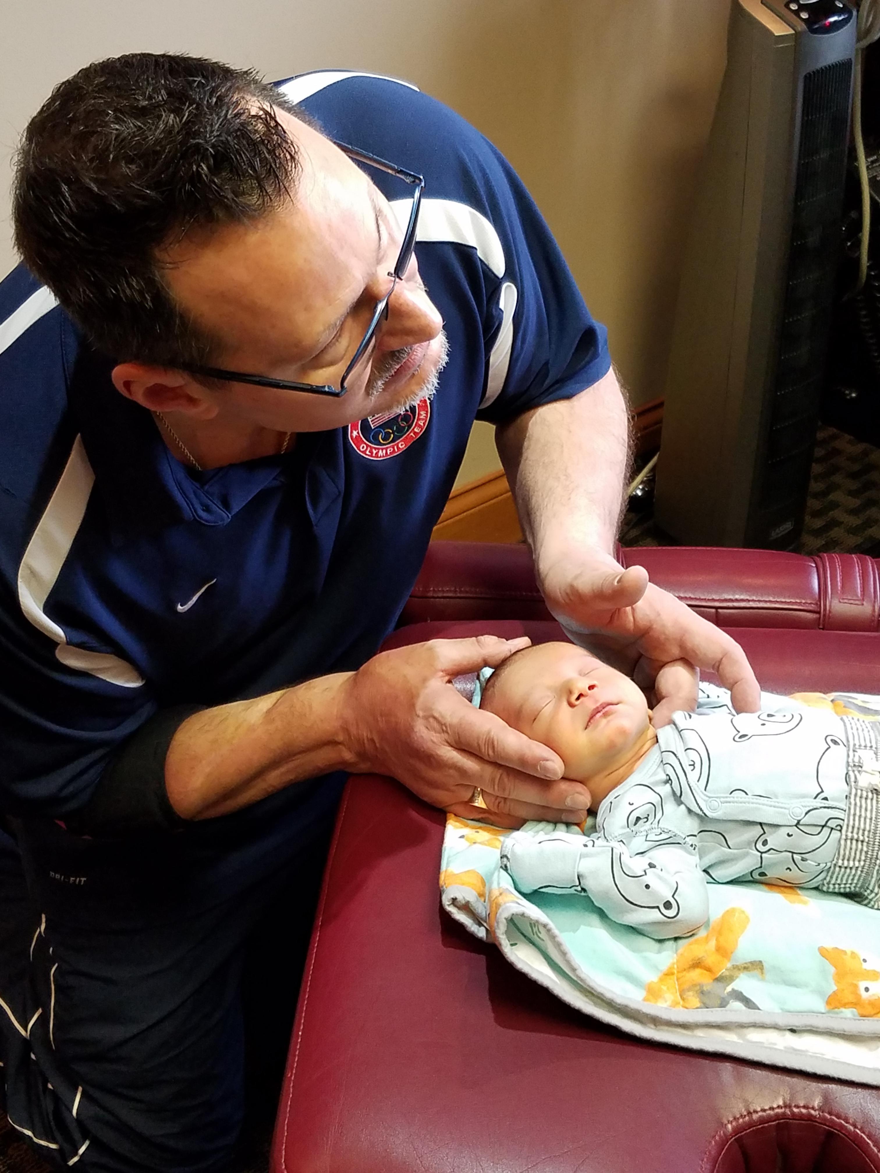 Strongmen athletes are not the only patients seen in Dr. McDougle's office!