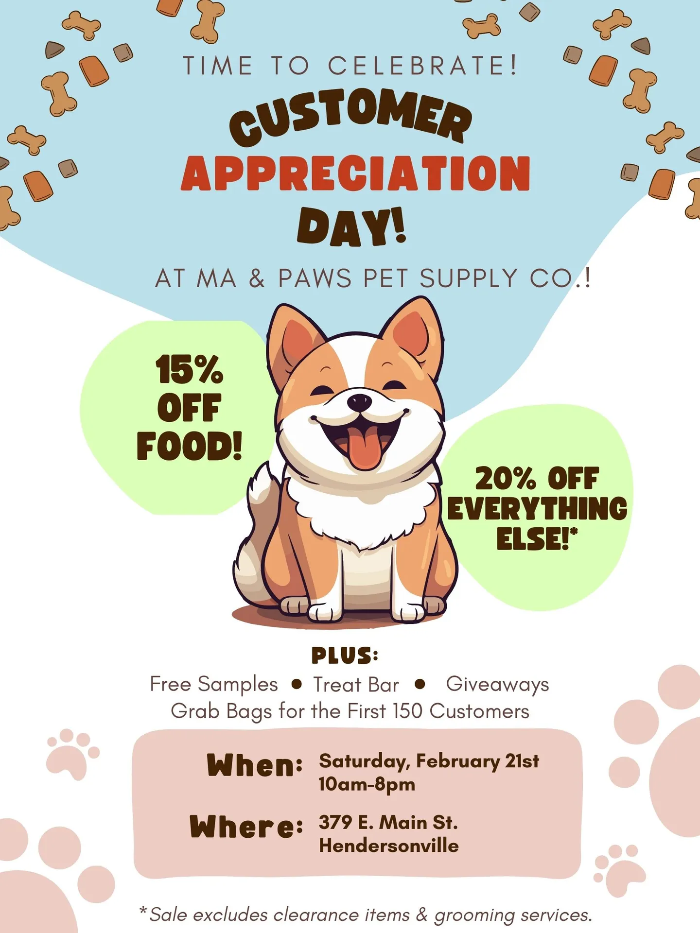 Image of Local Pet Event Customer Appreciation Day!! Nearby