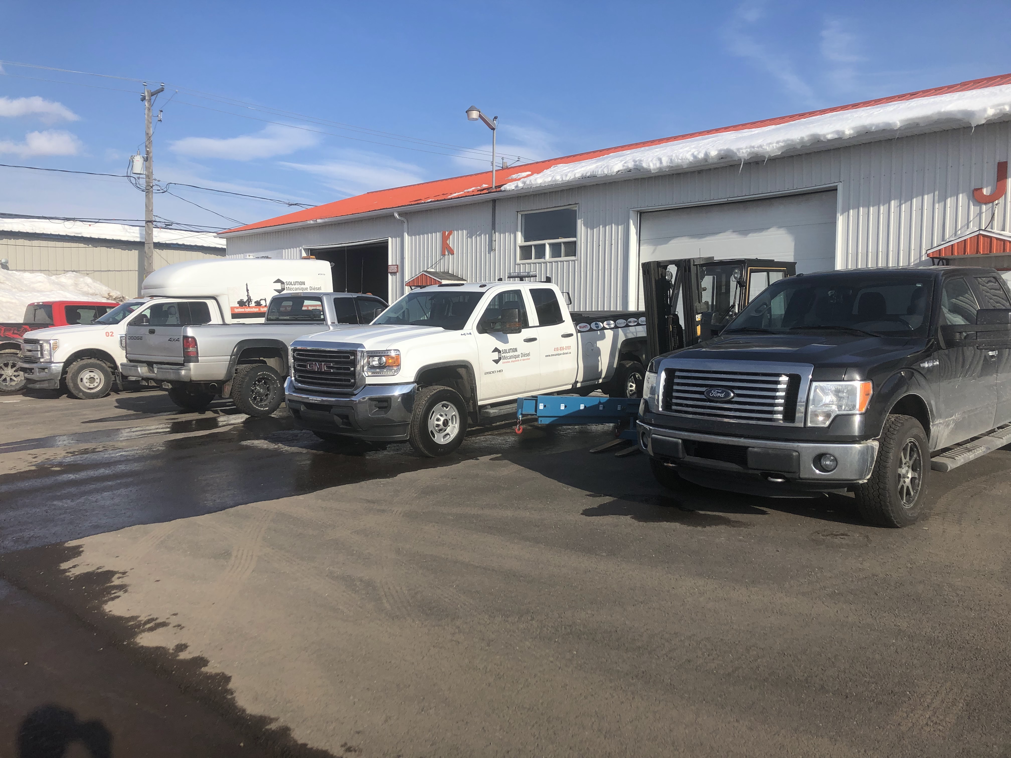 Images Solution Mécanique Diesel inc